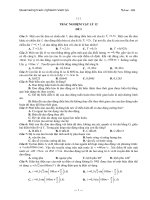 Đề ôn thi ĐH-Đề 01 cực hay