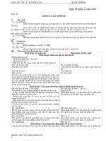 GIÁO ÁN VẬT LÍ 10 NC PHẦN 2