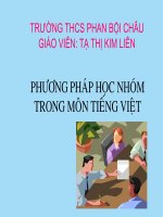 LỰA CHỌN TRẬT TỰ TỪ