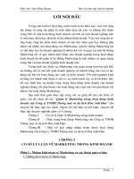 Quản lý Marketing trong hoạt động kinh doanh của Công ty TNHH Thương mại và du lịch Hoa Anh Đào”