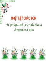 On tap phep bien hinh