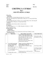 GIÁO ÁN VÂT LÍ 8