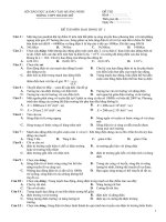 THI THỬ DAO ĐỌNG ĐIỆN TỪ (có đáp án)