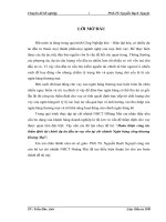 Hoàn thiện công tác thẩm định tài chính dự án đầu tư vay vốn tại chi nhánh Ngân hàng công thương Hoàng Mai 