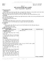 GIAO AN VAN 9 - TUAN 7 - 3 COT