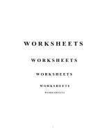 60 worksheets grammar focus