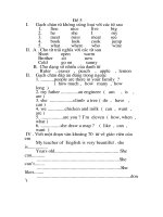 KT ANh văn K3. đề 01