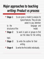 Teaching writing skill