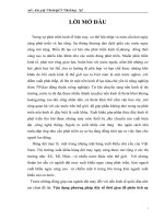 Vận dụng phương pháp dãy số thời gian để phân tích sự biến động của kim ngạch xuất khẩu dệt may thời ki 1996_2003 và dự báo năm 2004