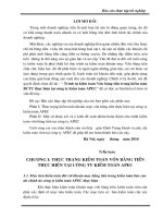 Trình tự kiểm toán vốn bằng tiền trong kiểm toán BCTC thực hiện tại công ty kiểm toán APEC