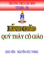 Ôn tập chương I - HH9