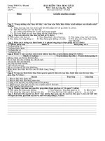 Đề kiểm tra GDCD 9 Kì II