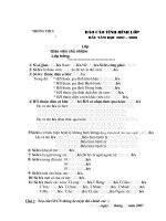 GIAO THANH MAU TONG HOP DAU NAM HOC DUNG CHO BGH