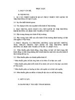 THỰC TRẠNG VÀ PHƯƠNG HƯỚNG GIẢI QUYẾT NHỮNG MÂU THUẪN TRONG NỀN KINH TẾ THỊ TRƯỜNG ĐỊNH HƯỚNG XÃ HỘI CHỦ NGHĨA Ở NƯỚC TA HIỆN NAY