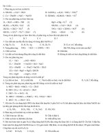 Phản ứng oxi hóa khử