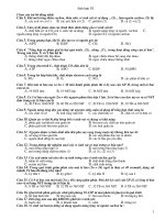 KIỂM TRA GIỮA KÌ 2 - SINH 10