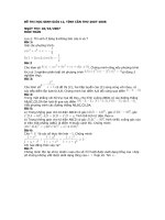 Đề thi HSG 12 của Cần Thơ