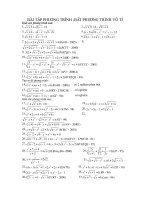 BAI TAP PT - BPT VO TI