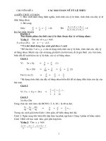 Chuyên đề BG HSG Toán 7