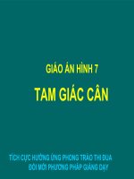 Tam giác cân
