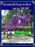 Bài 27- Cuộc kháng chiến toàn quốc chống TDP kết thúc