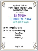 thiết bị phát quang