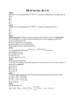 Đề thi trắc nghiệm hóa học cấp 3-61