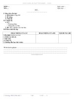 KHUNG MẪU GIÁO ÁN  3 CỘT