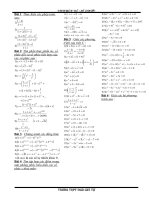 Bài tập số phức