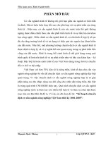 Kế hoạch chuyển dịch cơ cấu ngành nông nghiệp Việt Nam thời kỳ 2001-2005