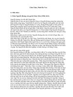 Lịch sử 9 chúa 13 vua