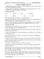 BT TỰ LUẬN HIDROCACBON NO