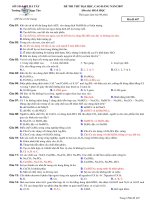 Đề thi thử ĐH Hóa 2007 (407)