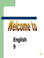 Read-Unit 9 - English 9