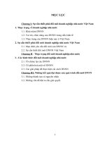 Sự cần thiết phải đổi mới doanh nghiệp nhà nước Việt Nam