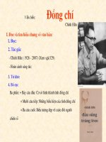 DONG CHI _ CHINH HUU. TUAN 10