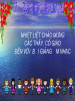 GA AN Lớp 4 - Chim Sáo