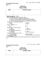 Kiem tra 15p lần 1