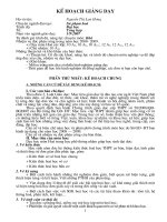 KE HOACH GIANG DAY MON HOA DAY DU