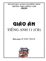 giao an 11(CTC) U1-16