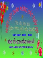 luyện từ và câu(nối các vế ghép bằng quan hệ từ)