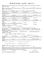 thi thử đại học lần 3