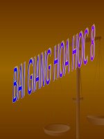 Dinh luật bảo toàn khối lượng