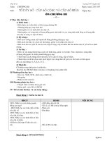 ÔN TẬP CHƯƠNG III