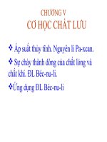 áp suát thủy tĩnh