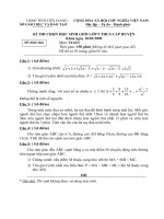 Đề thi HS Giỏi cấp huyện