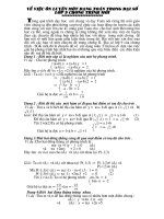 mot chuyen de dai so 9 - chuong II