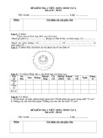 đề thi kt 1 tiết