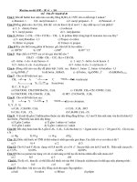 đề trắcnghiệm 12- onthi