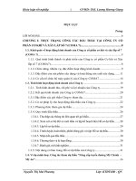 Các giải pháp nâng cao hiệu quả công tác đấu thầu tại công ty cổ phần cơ khí và xây lắp số 7